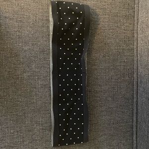 Black & white polka dot under Armour headband!